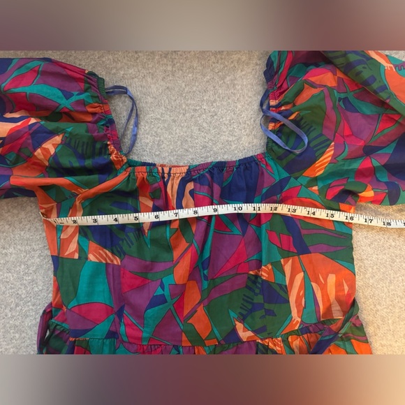 Anthropologie Colorful Geometric Mini Dress - Picture 10 of 11